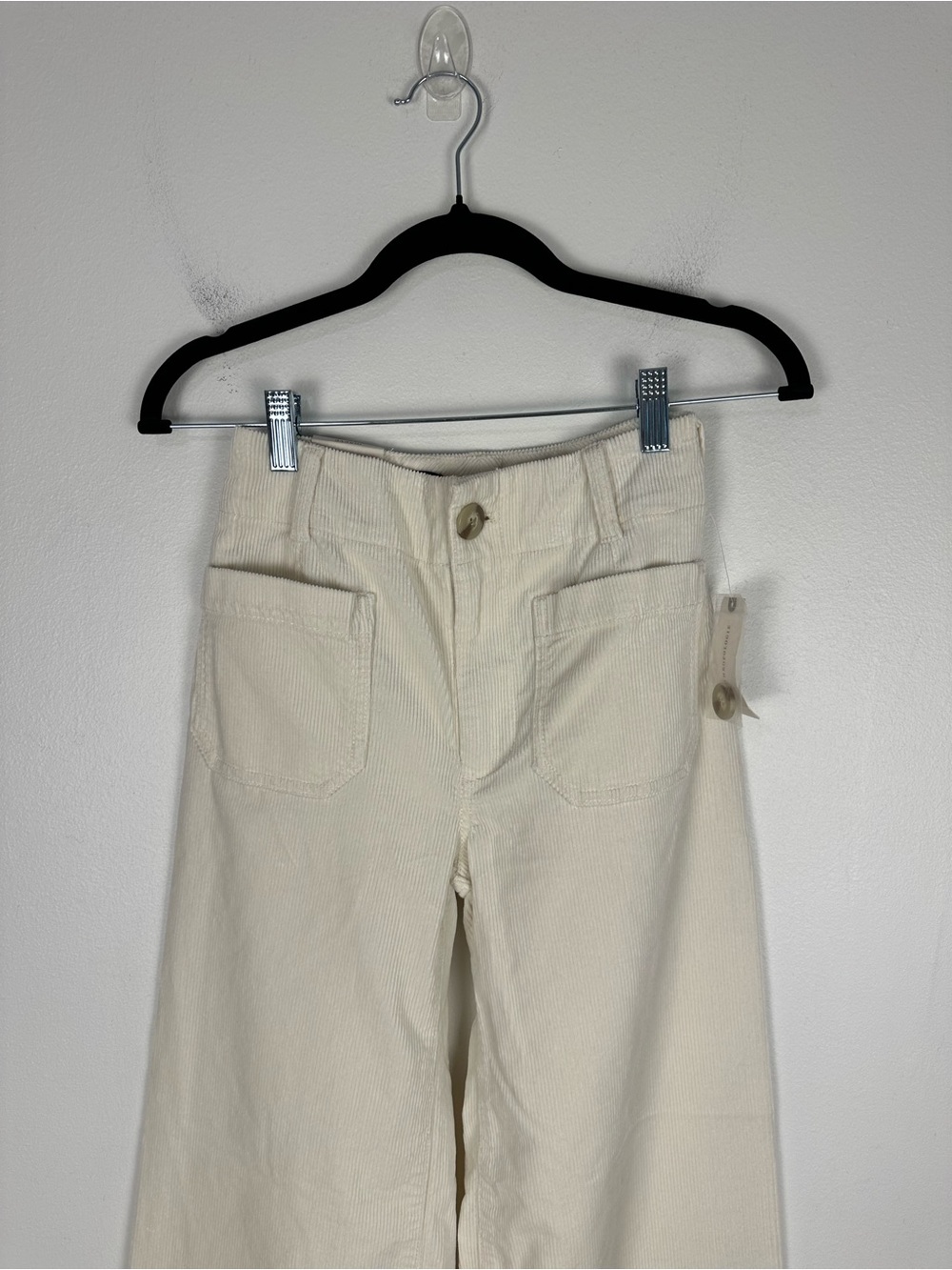 Maeve The Colette Bow Corduroy Crop Wide-Leg Trousers Women’s Sz 23 NWT - Picture 4 of 11
